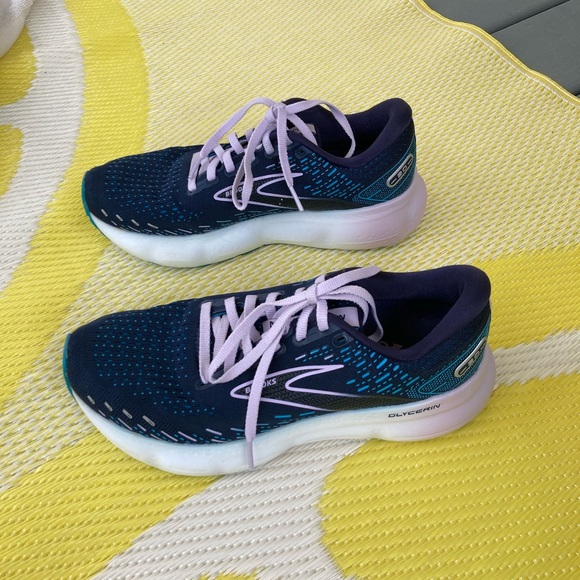 Brooks Women's Glycerin 20 Neutral Running Shoe/ Like New - Picture 2 of 5